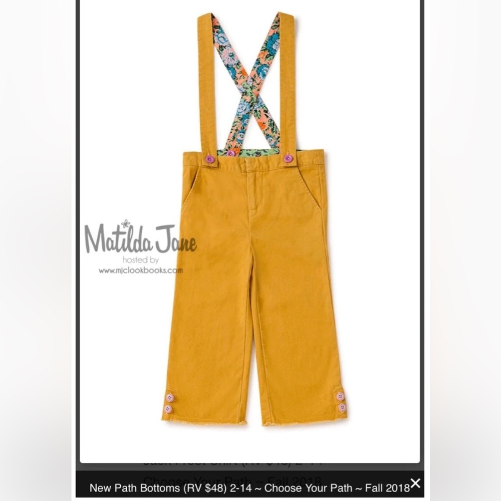 Matilda Jane Choose Your Own Path & New Path Bottoms - Size 10